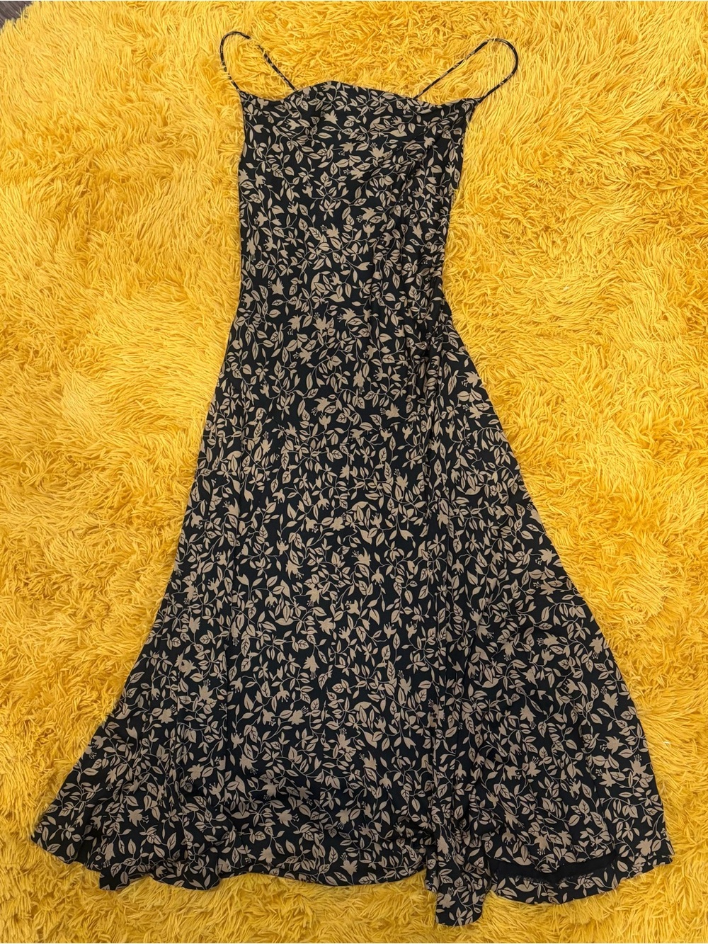 Diane Von Furstenberg | Vintage 90s Midi Slip Dress SZ 6 - Picture 1 of 7
